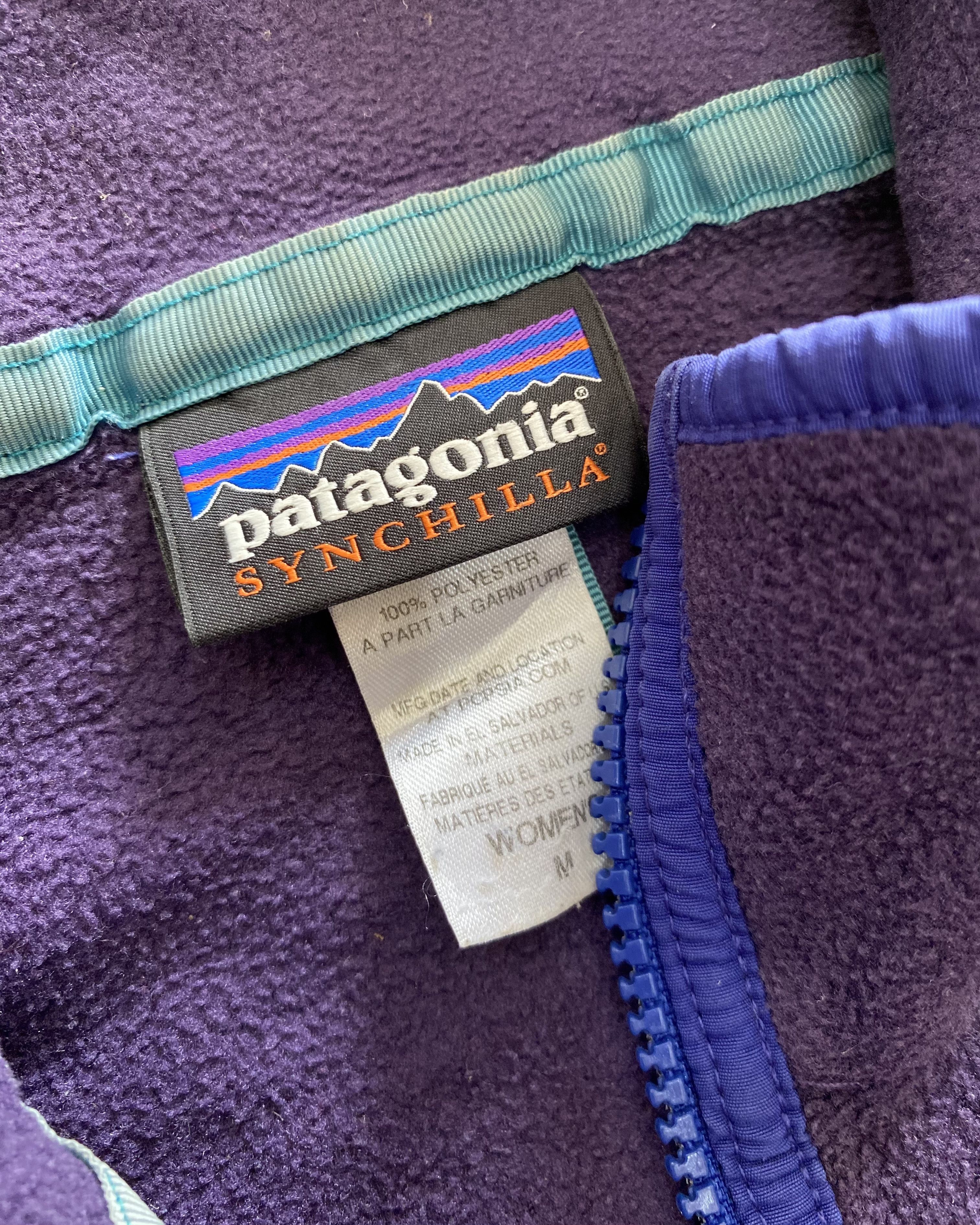 Patagonia Vintage 2000s Patagonia Synchilla Snap T Fleece Size M / US 6-8 / IT 42-44 - 10 Thumbnail