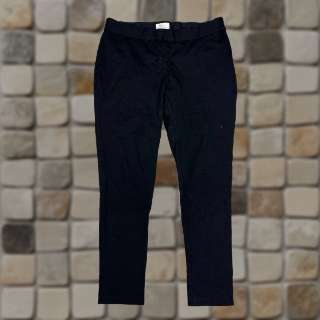 Vintage kate spade new york Dress Pants Women 6 Black Low Rise Skinny Leg Formal Dress Pants Size 28" / US 6 / IT 42 - 1 Thumbnail