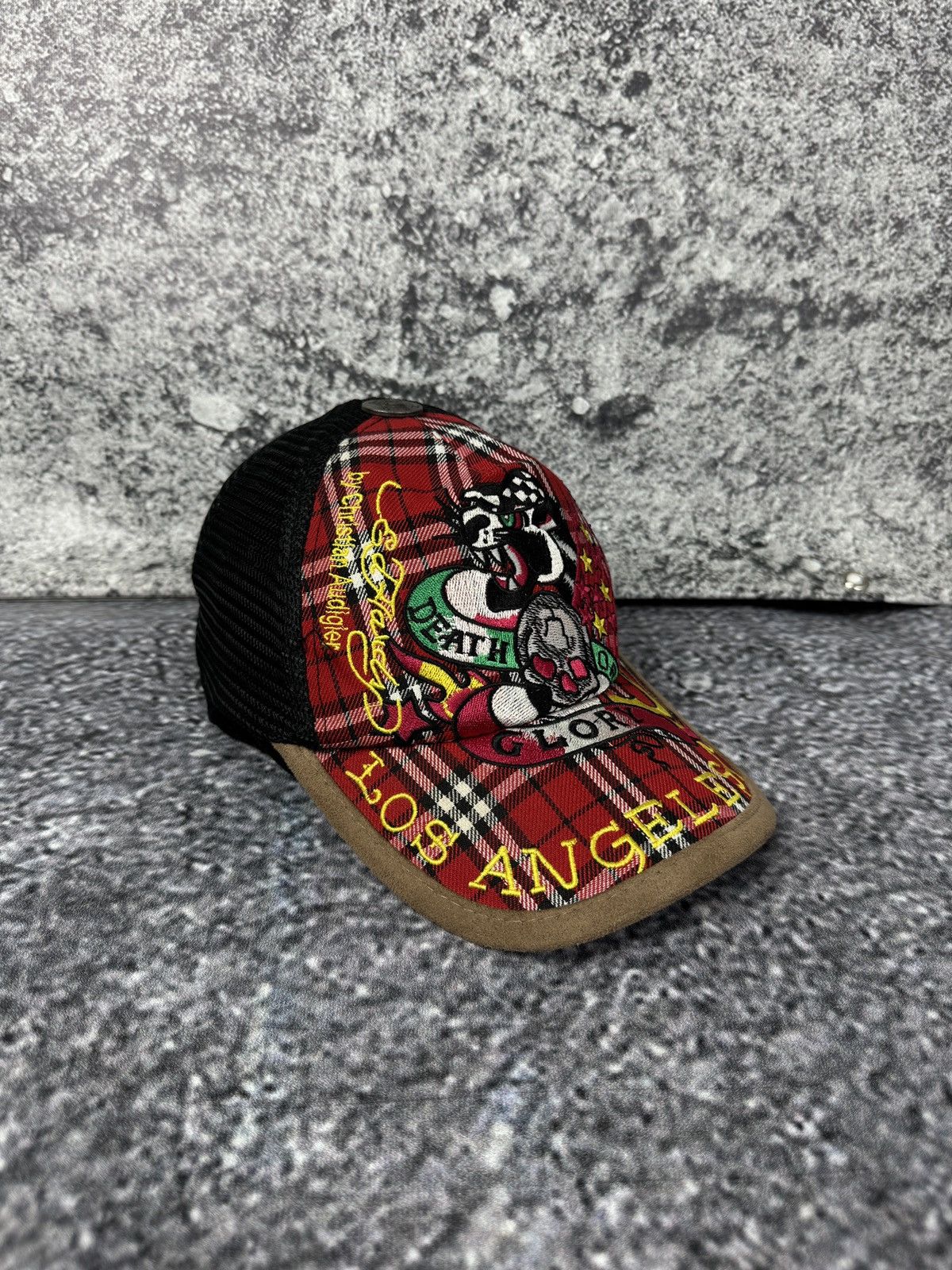 Ed Hardy Ed Hardy by Christian Audigier Cap Death Or Glory Y2K Size ONE SIZE - 1 Thumbnail