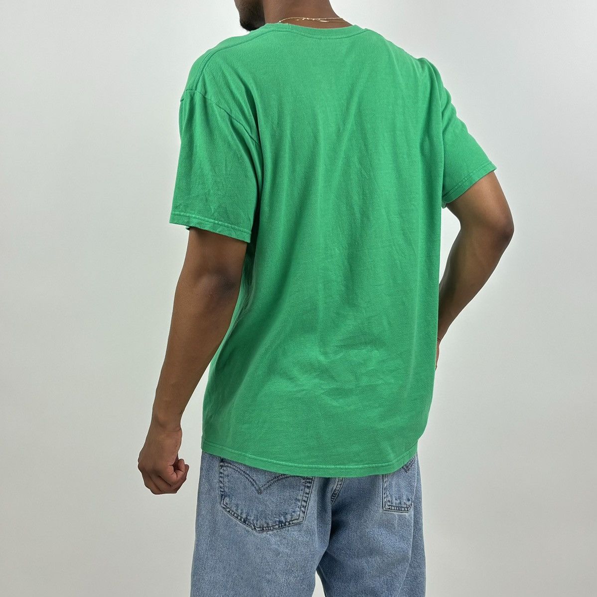 Stussy × Vintage vintage STUSSY Logo Man spellout t-shirt Size US L / EU 52-54 / 3 - 5 Thumbnail