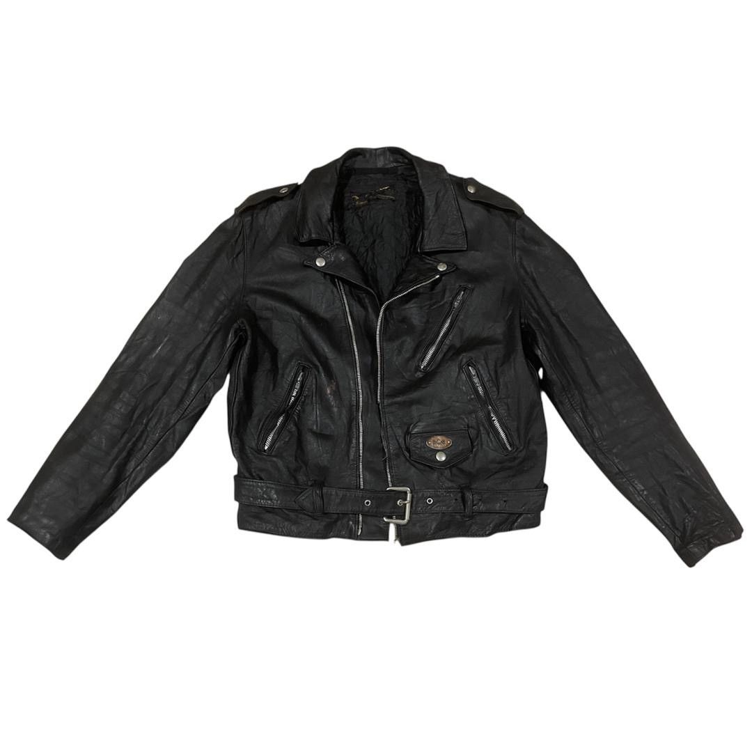 ジャケット・アウター 80s valentino uomo leather blouson 80's VALENTINO UOMO - vintage men's leather jacket - 보노비스타