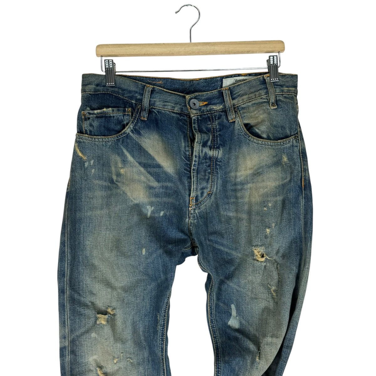 November ⚡️NOVEMBER LOUNGE DENIM JEANS PANTS Size US 32 / EU 48 - 4 Thumbnail