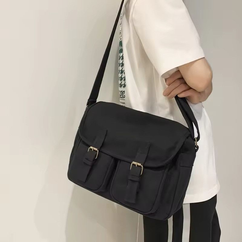 Japanese Brand Casual Canvas Shoulder Bag Size ONE SIZE - 2 Thumbnail
