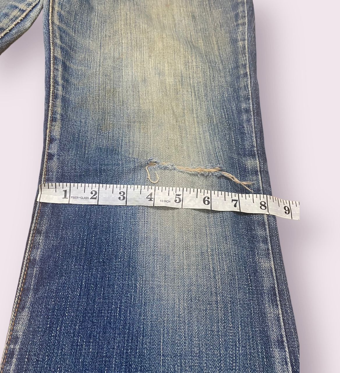 If Six Was Nine 💥FLARE💥VINTAGE WRANGLER WESTERN SYLE DENIM Size 30" / US 8 / IT 44 - 14 Thumbnail