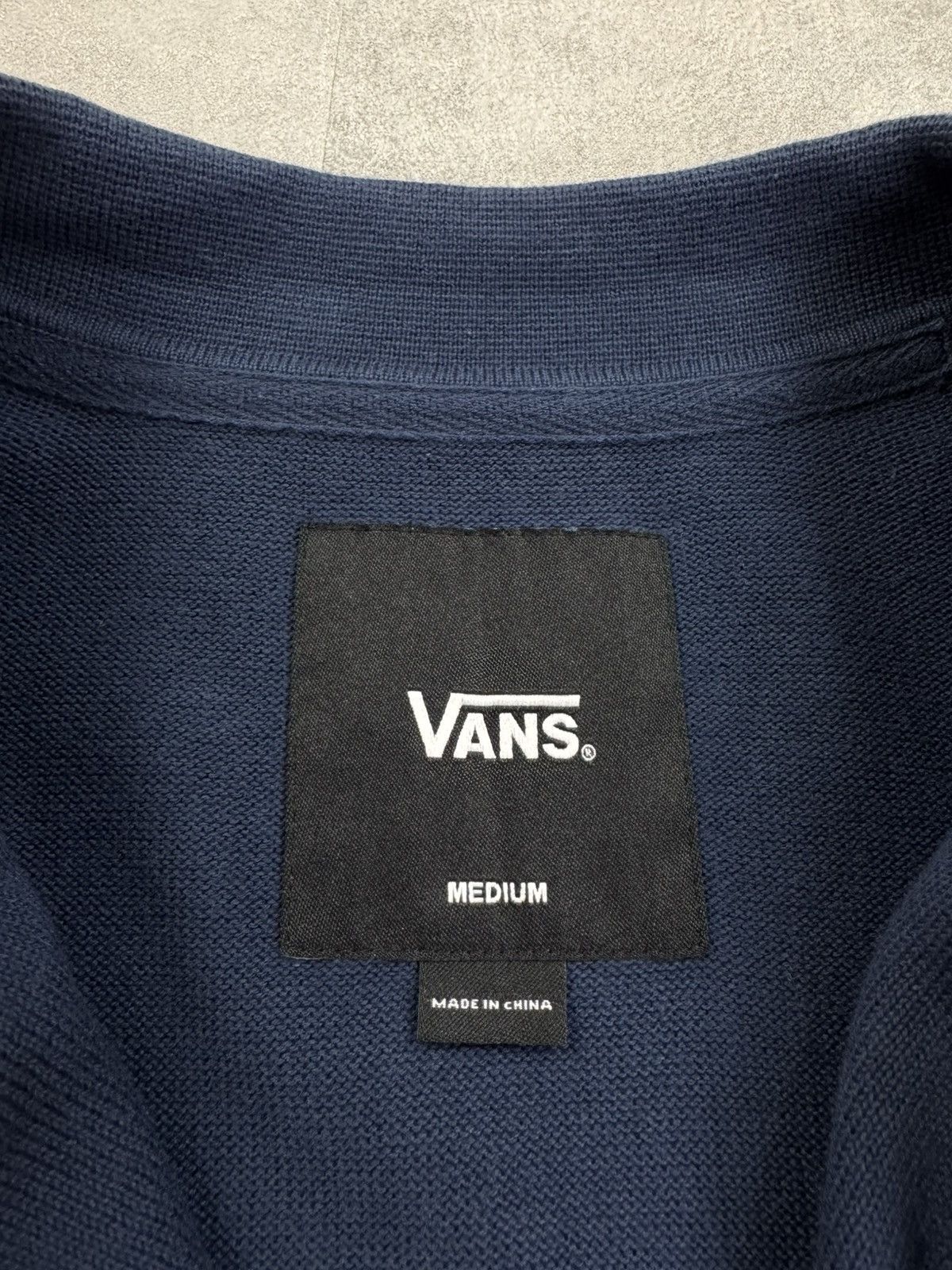 Japanese Brand × Vans VANS BUTTON UP Knit T-shirt Italian Style Mens Size M Size US M / EU 48-50 / 2 - 3 Thumbnail
