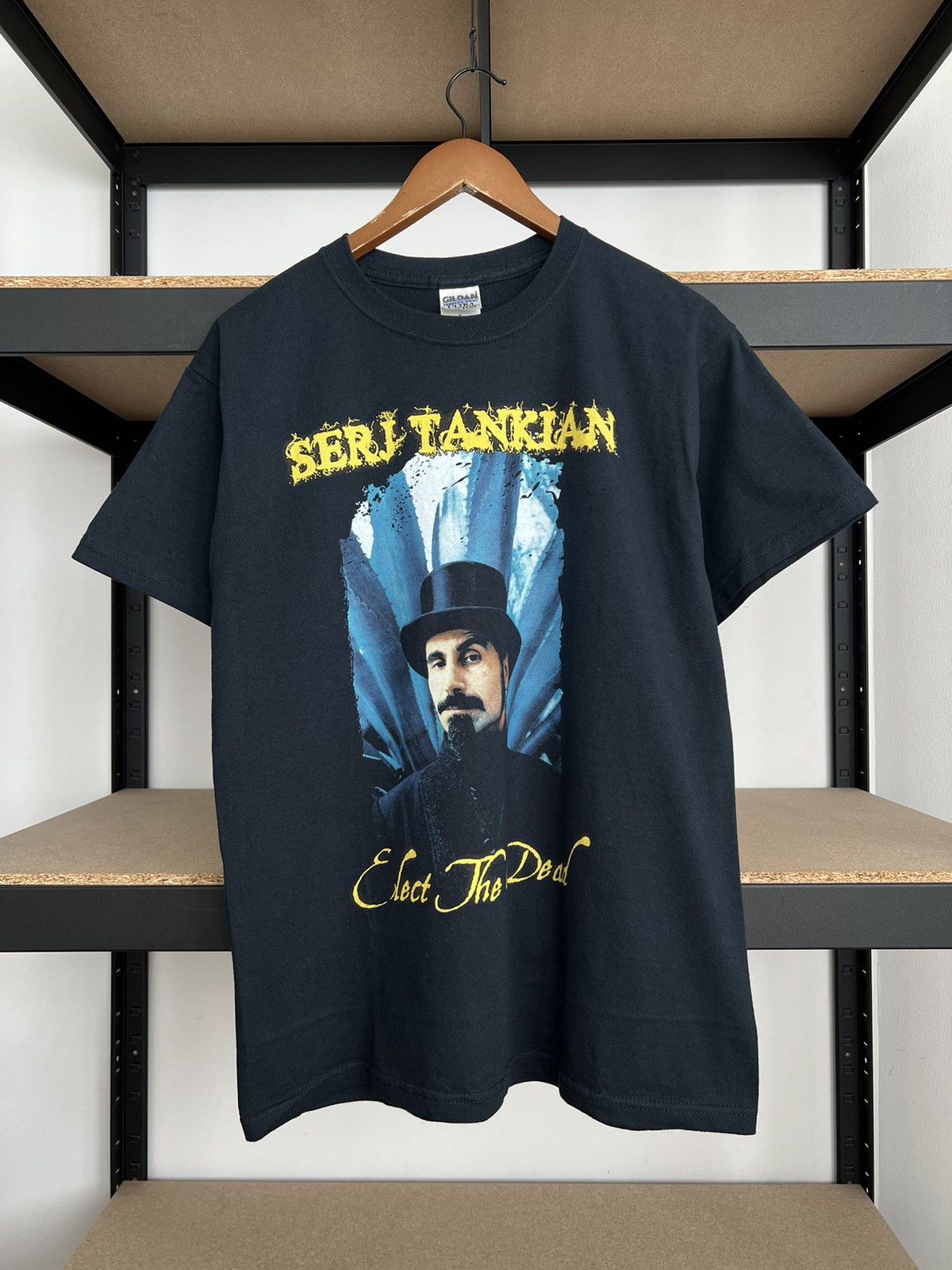 Band Tees Vintage 2000s Serj Tankian Elect the Dead Black T-shirt Size US M / EU 48-50 / 2 - 1 Thumbnail