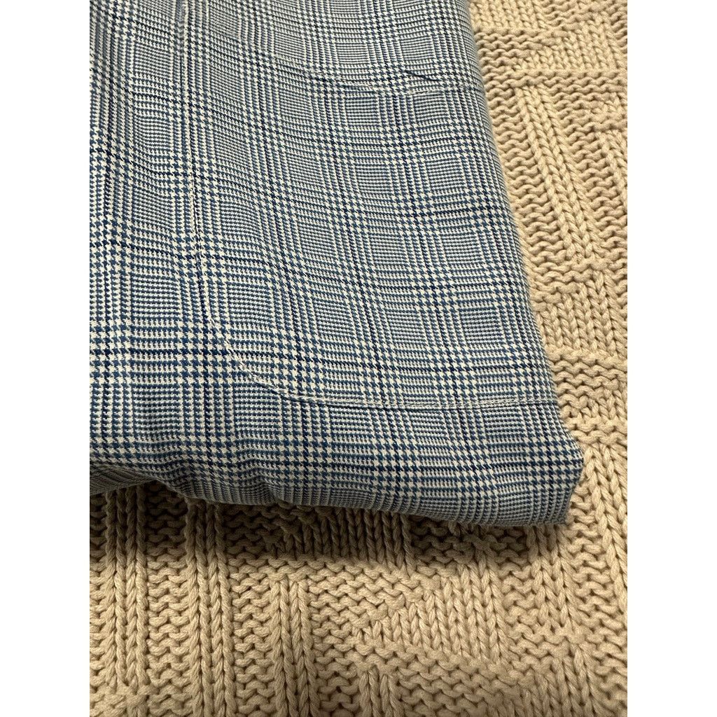 Paul Stuart Paul Stuart blue glen check plaid button down size 15.5 Size US M / EU 48-50 / 2 - 4 Thumbnail