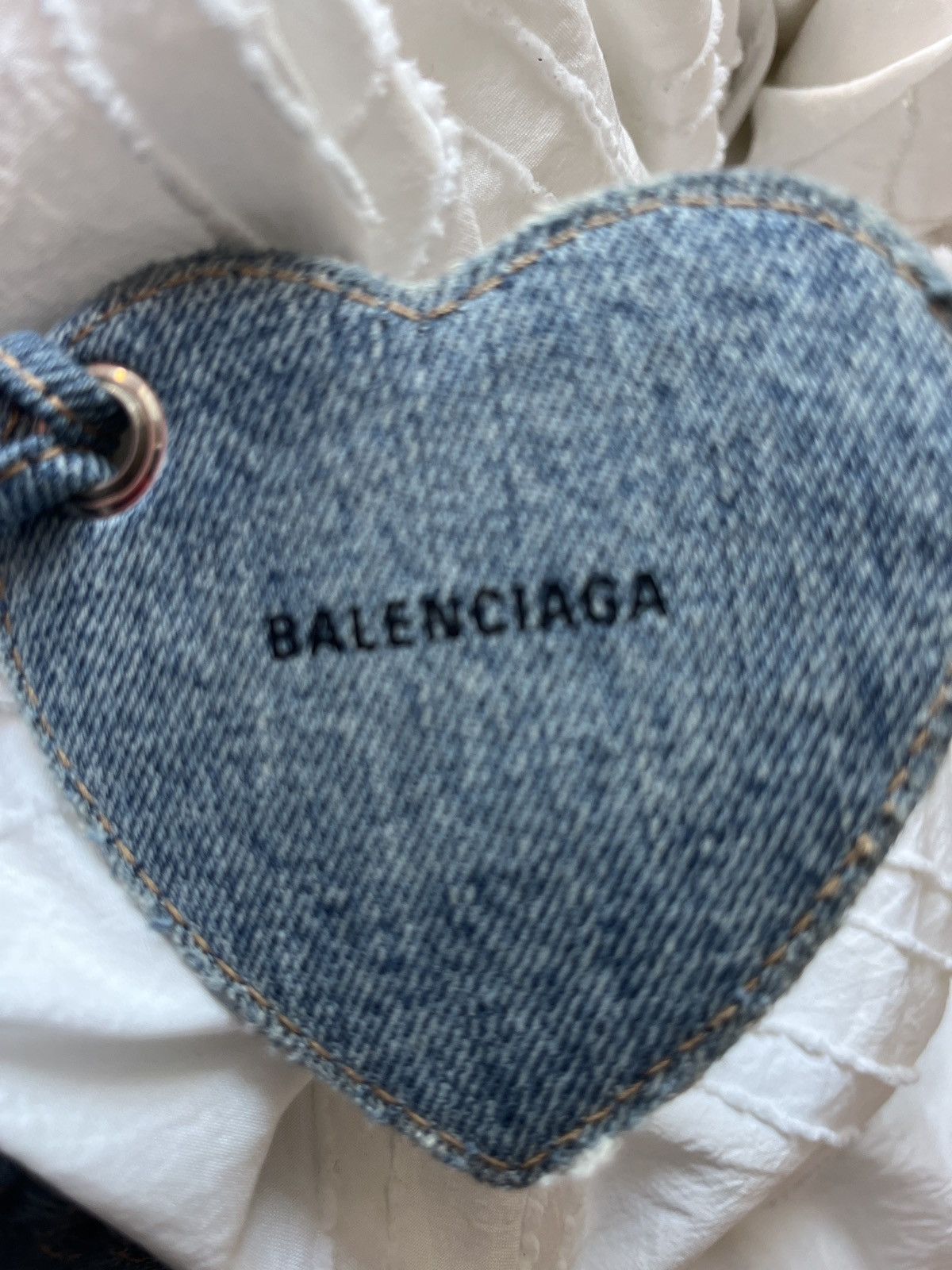 Balenciaga denim le cagole xs balenciaga shoulder bag Size ONE SIZE - 4 Thumbnail
