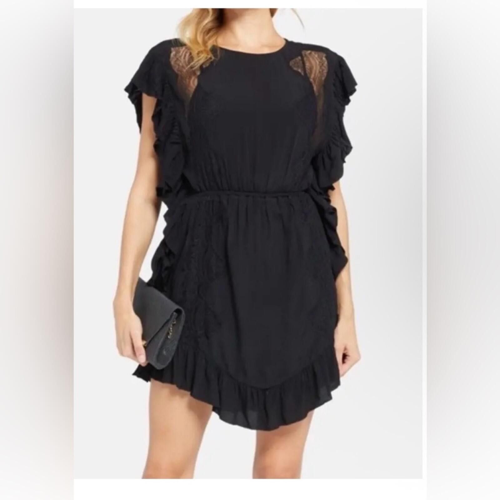 Iro IRO $425 Black Mini Dress, Size 34 size 2 or 4 Size S / US 4 / IT 40 - 1 Thumbnail