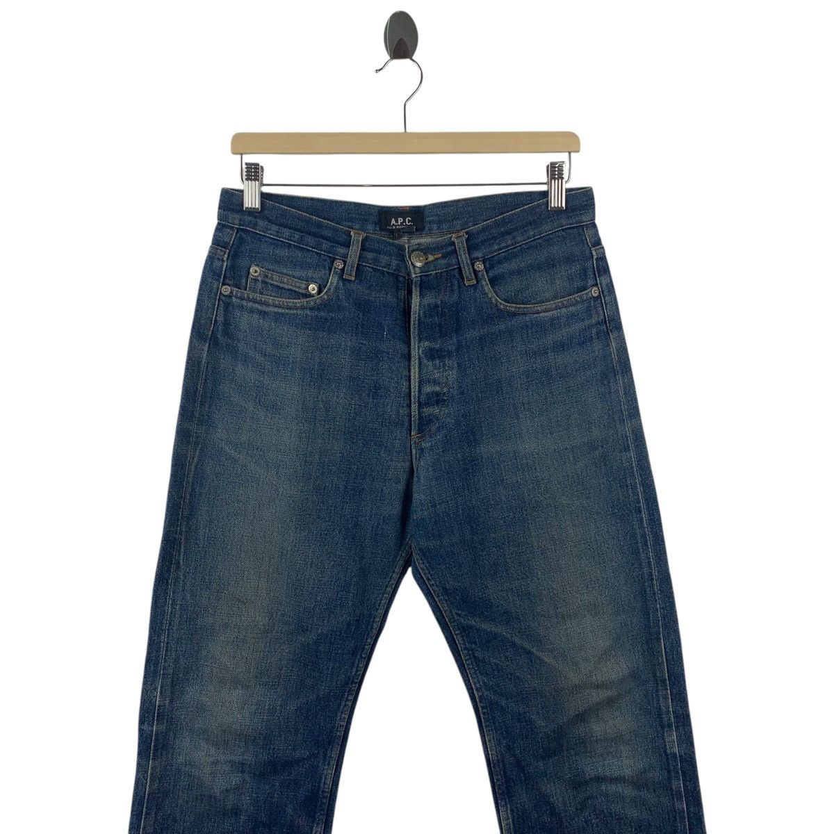 A.P.C. × Japanese Brand A.P.C selvedge blue jeans Size US 31 - 2 Thumbnail