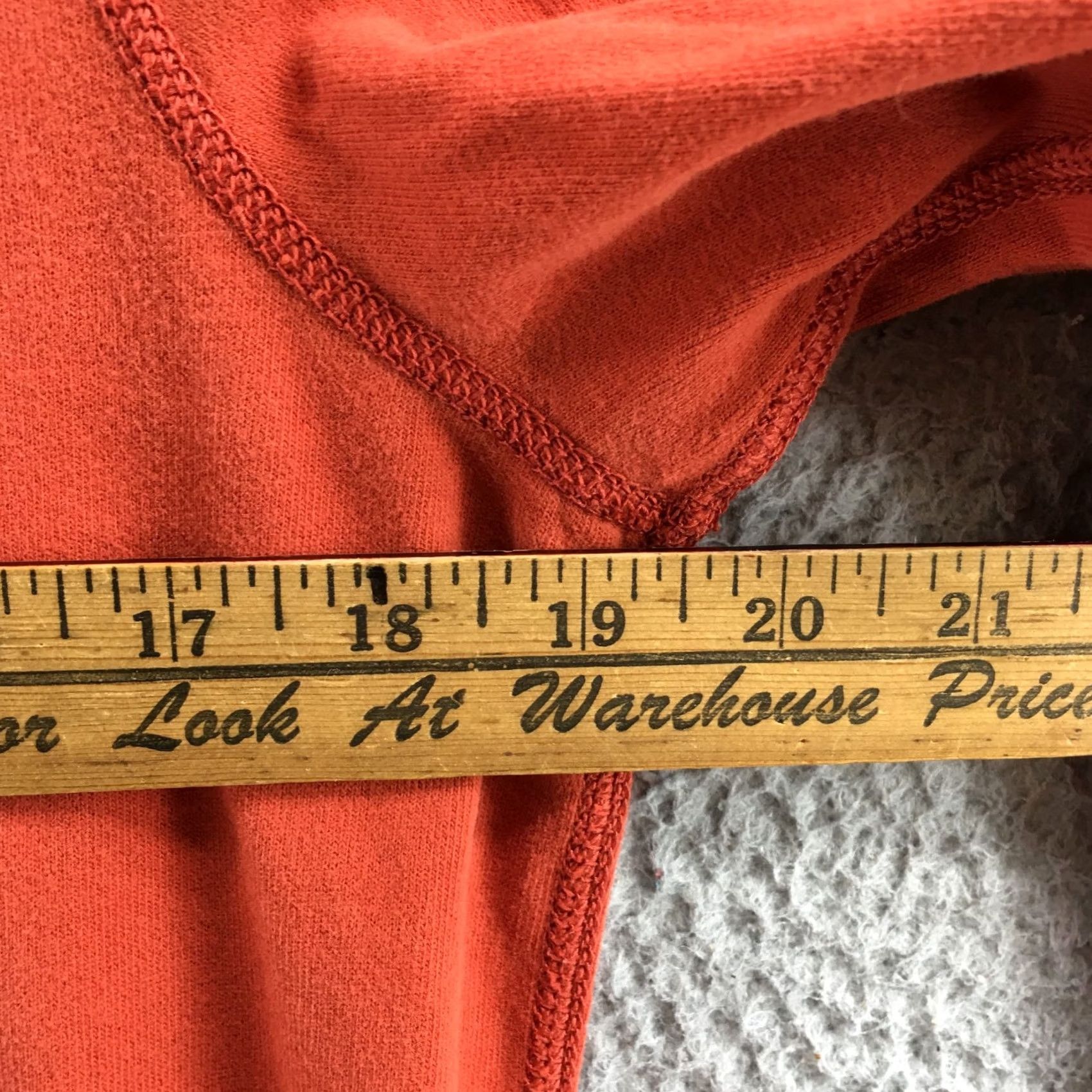 Abercrombie & Fitch Abercrombie & Fitch Muscle Sweatshirt Mens L Orange Cotton Long Sleeve Crew Neck Size US L / EU 52-54 / 3 - 6 Thumbnail