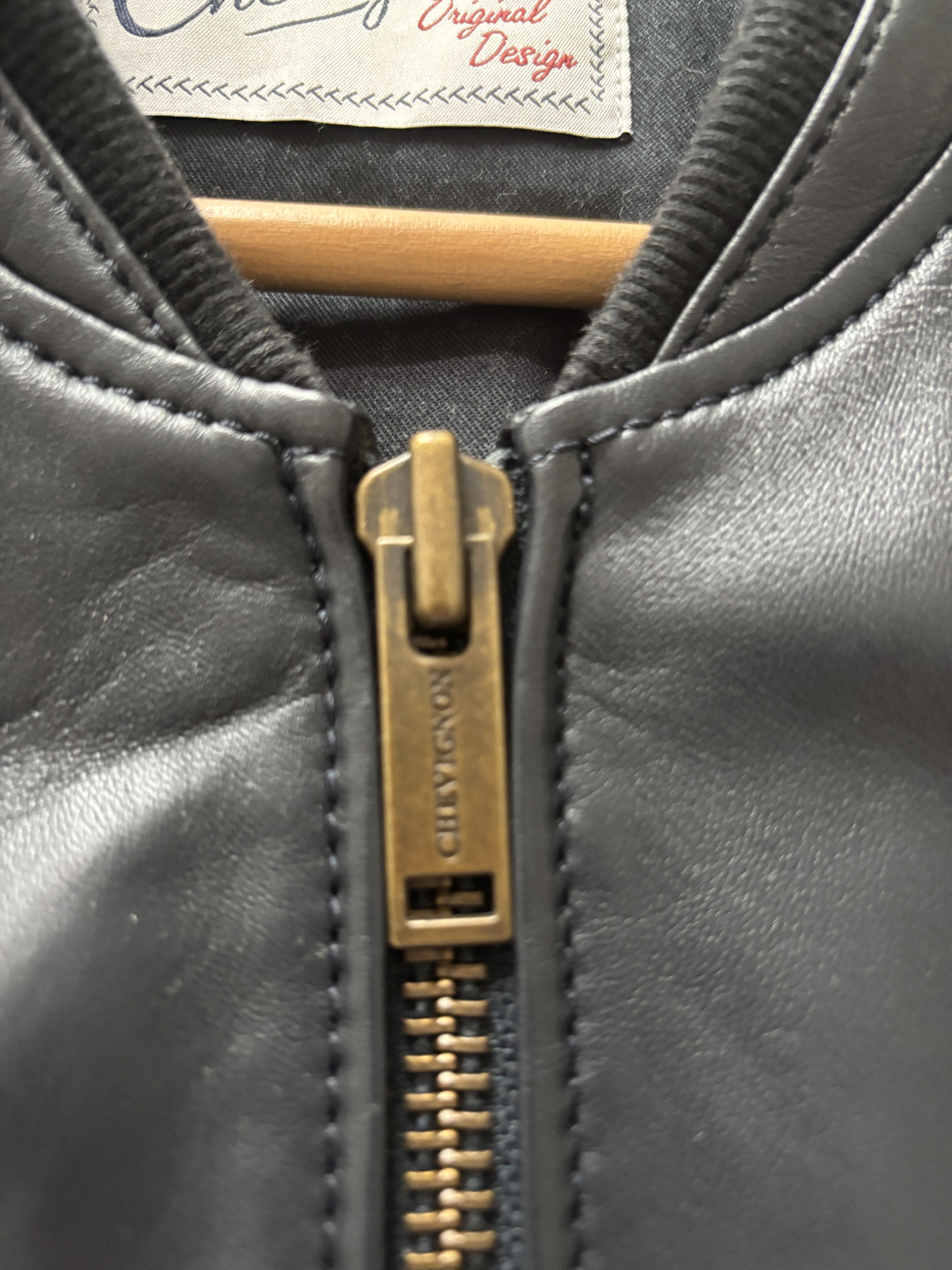 Chevignon teddy leather chevignon Size US XL / EU 56 / 4 - 3 Thumbnail
