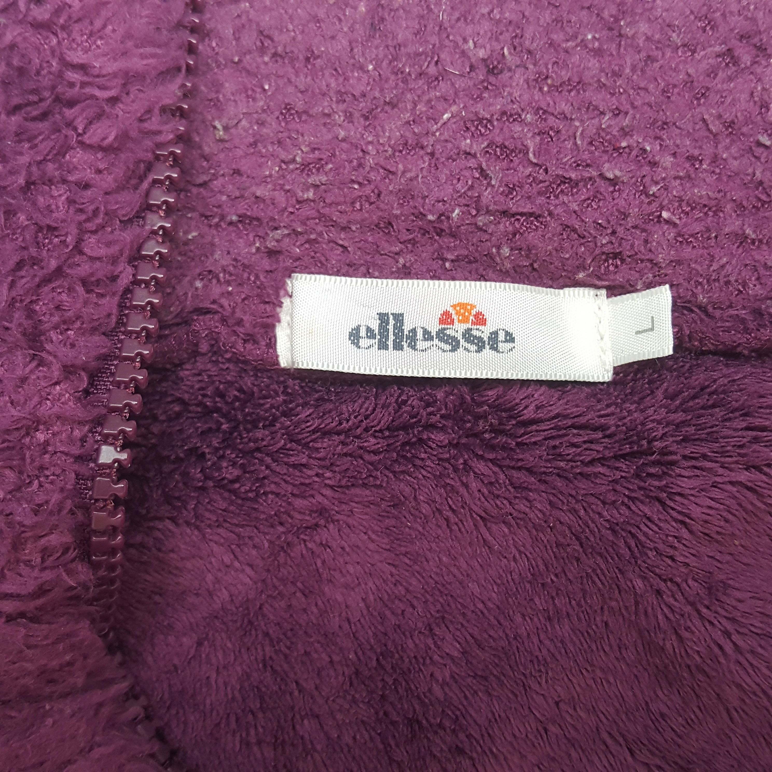 Ellesse × Vintage Vintage Ellesse Italian Brand Fleece Sweater Jacket Size US M / EU 48-50 / 2 - 4 Thumbnail