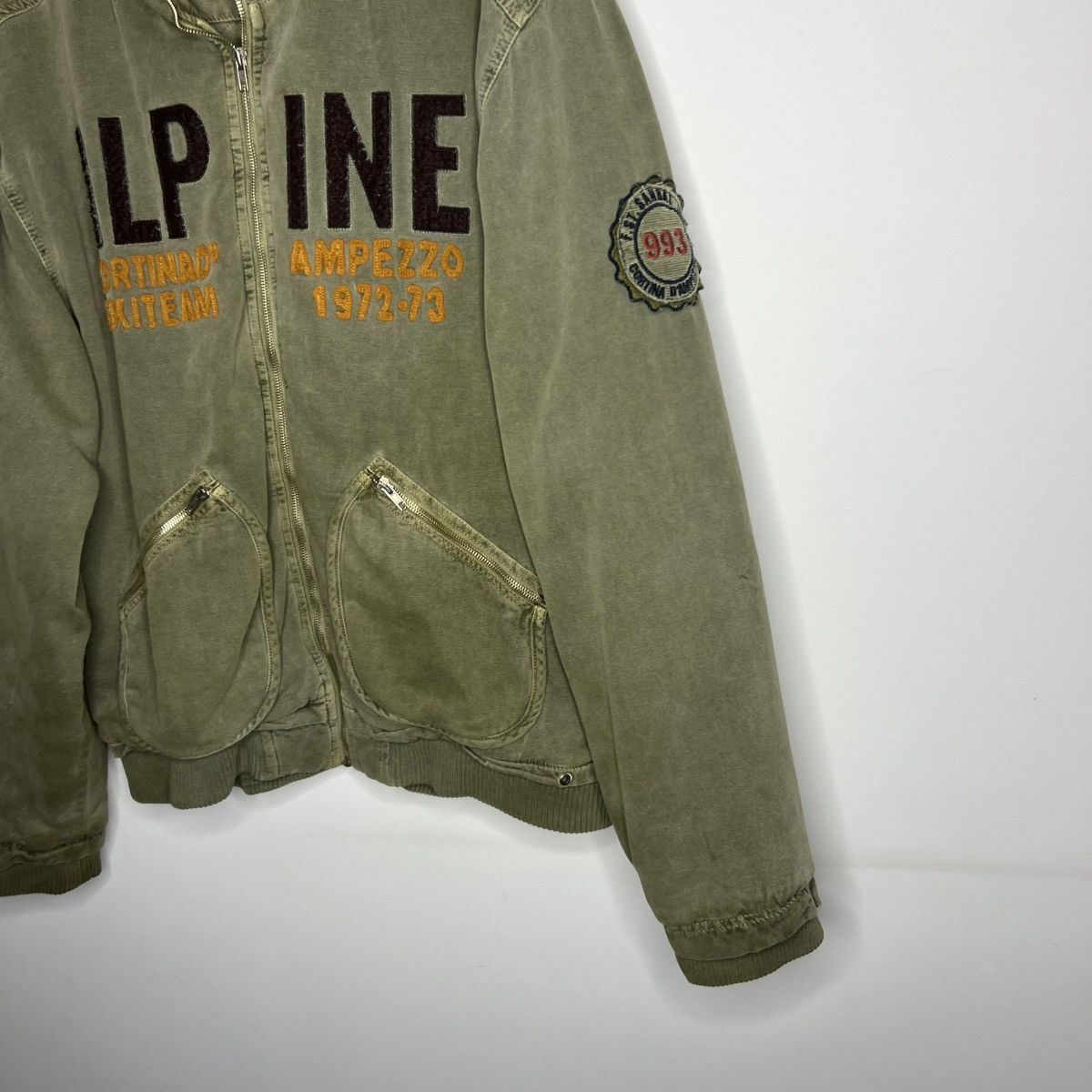 Vintage Vintage Workwear Denim Bomber Jacket Detroit Style Y2K 90s Size US XXL / EU 58 / 5 - 2 Thumbnail