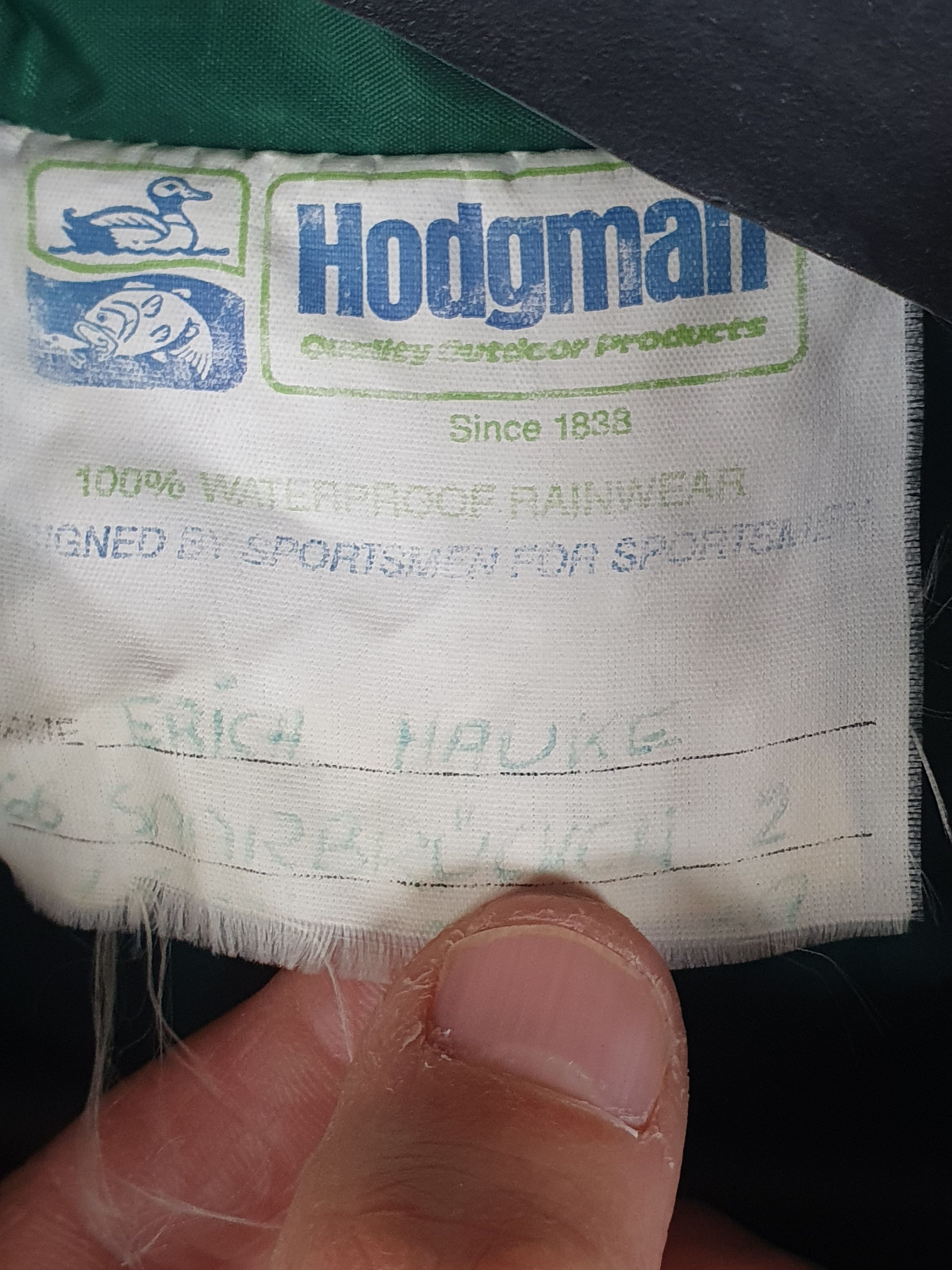 Vintage Hodgman Vintage Outdoor Utility Fisherman Hunter Jacket Size US L / EU 52-54 / 3 - 3 Thumbnail