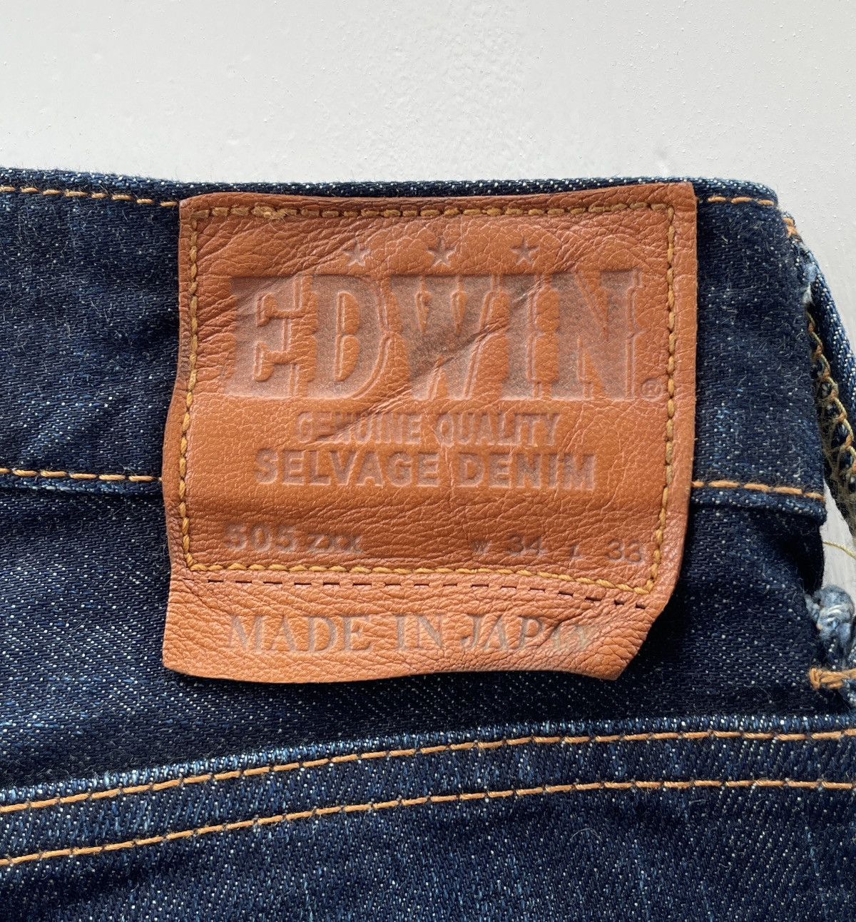 Edwin Edwin 505 zxx Selvedge Denim Size US 36 / EU 52 - 12 Thumbnail