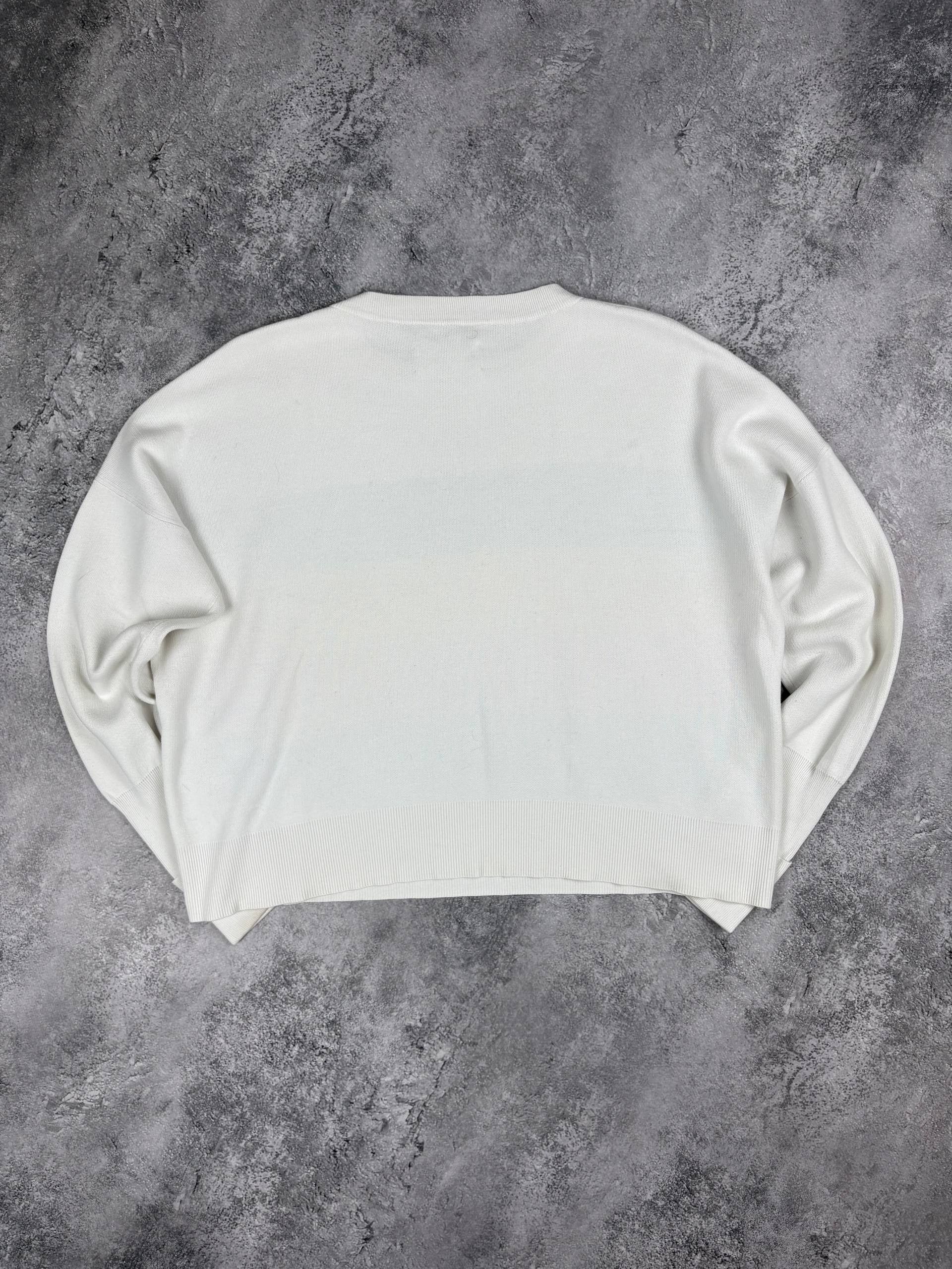 Zadig & Voltaire Women White Sweater Pullover Long-sleeved
