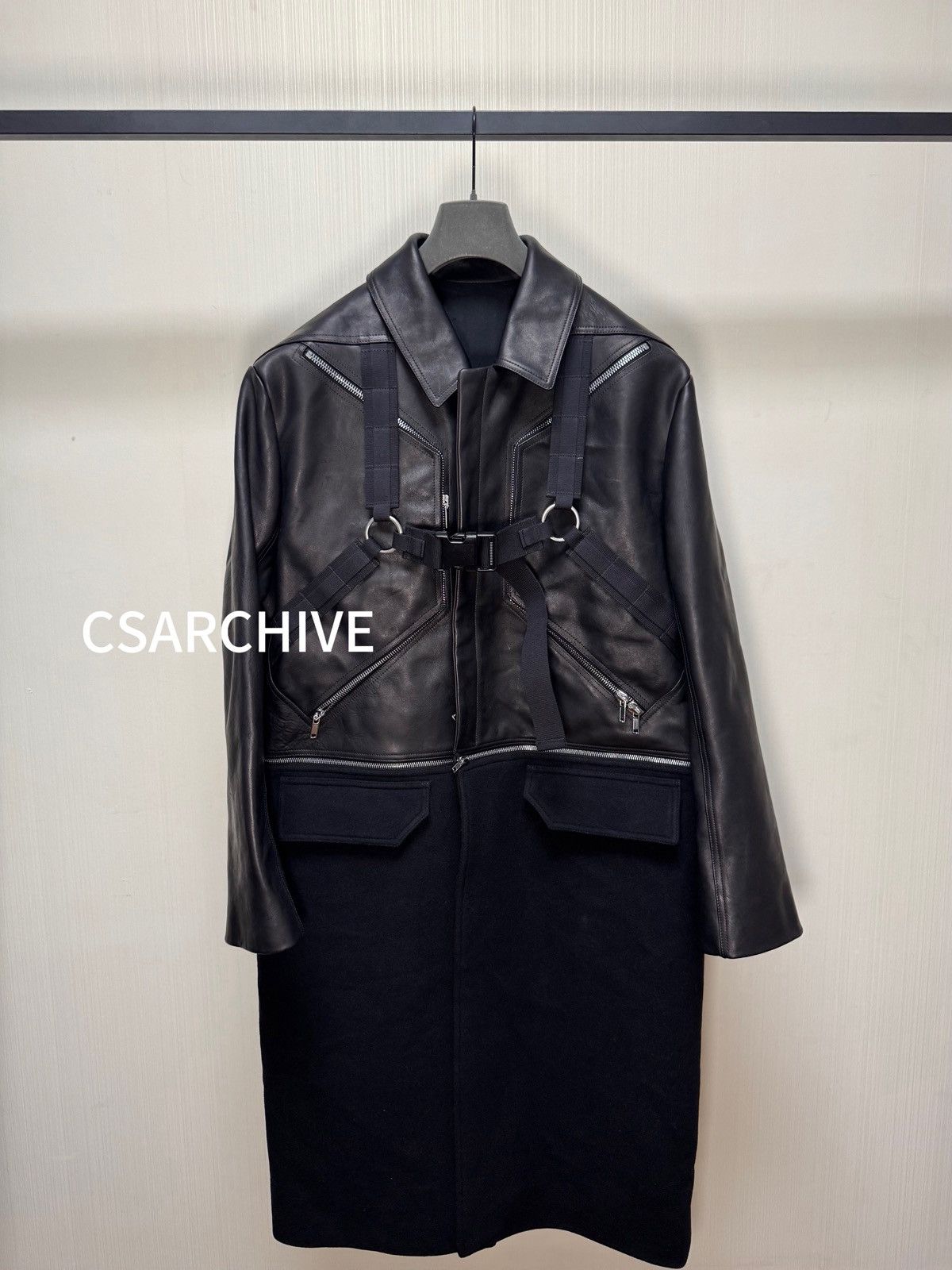 Rick Owens Rick owens25FW BLIXA MAX Leather Coat Size US M / EU 48-50 / 2 - 1 Thumbnail