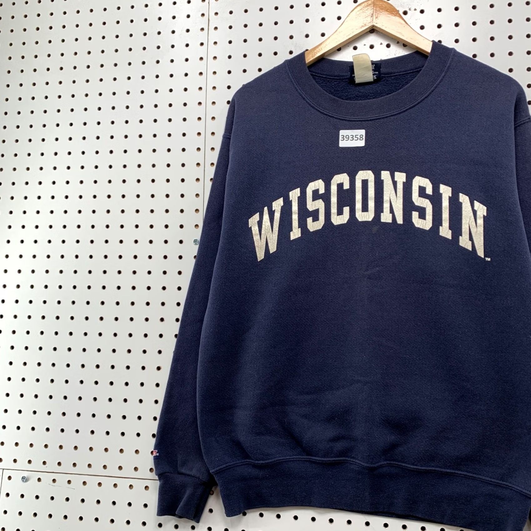 Jansport VINTAGE 90s Wisconsin Sweatshirt Men Small Blue Crewneck Pullover Made USA Size US S / EU 44-46 / 1 - 3 Thumbnail