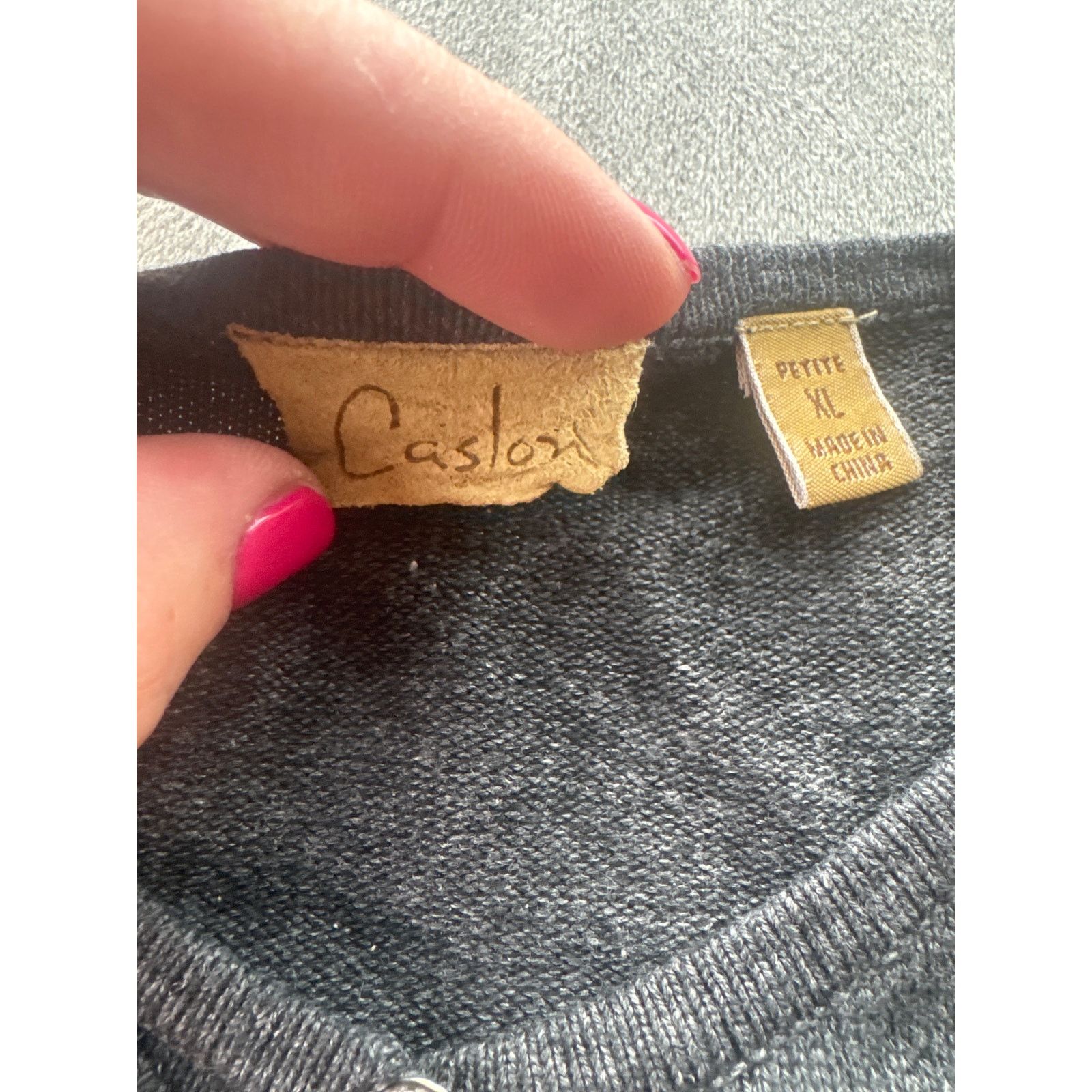Other Caslon Petite Silk Cashmere Cardigan Women’s XL Petite Size XL / US 12-14 / IT 48-50 - 4 Thumbnail