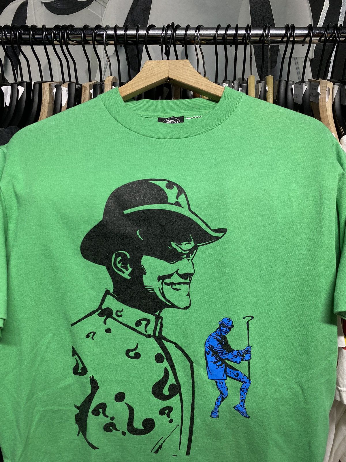 Other Vintage 90’s Batman Movie Riddler Tee Shirt Medium Size US M / EU 48-50 / 2 - 5 Thumbnail