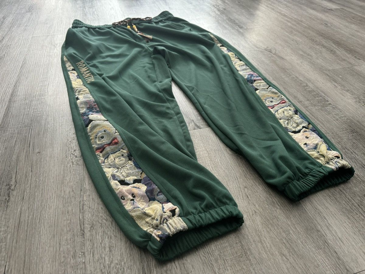 Handmade 32, 33, 34 Bear Track Pants Green Tapestry Custom Joggers Size US 33 - 12 Thumbnail