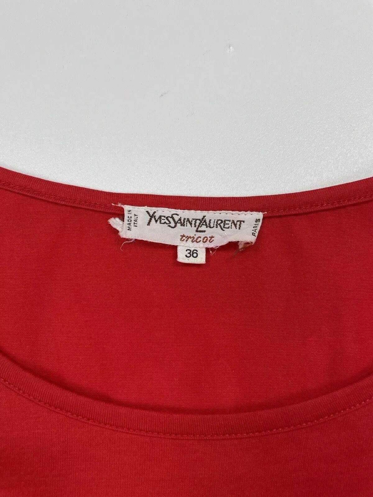Yves Saint Laurent Vintage 1990s 90s YSL Yves Saint Laurent Top Long Sleeve Size XS / US 0-2 / IT 36-38 - 14 Thumbnail