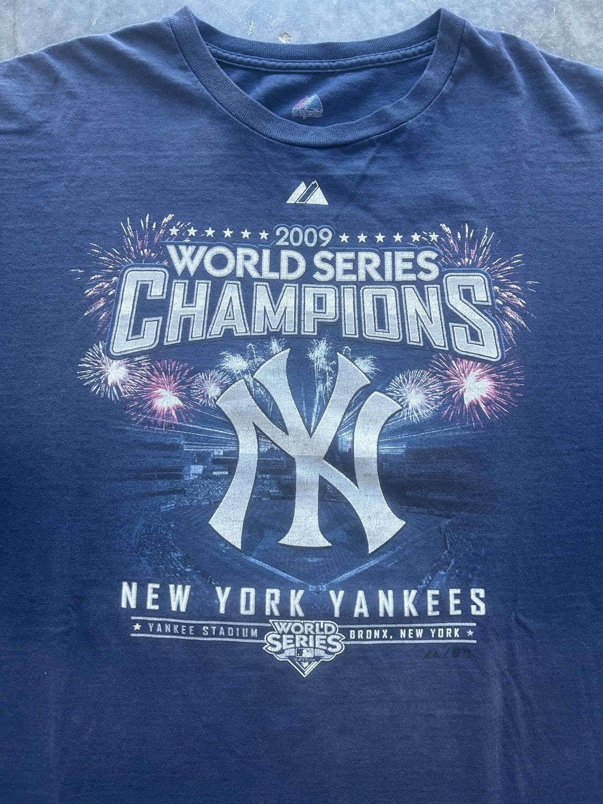 New York Yankees × Vintage Y2K 2009 New York Yankees World Series Champions Tee Size US XXL / EU 58 / 5 - 2 Thumbnail