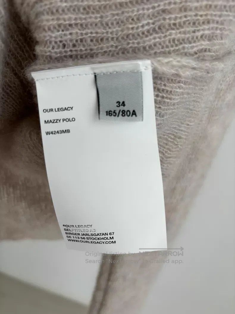 Our Legacy Our Legacy Grayish Knit Top Size XXS / US 00 / IT 34 - 6 Thumbnail