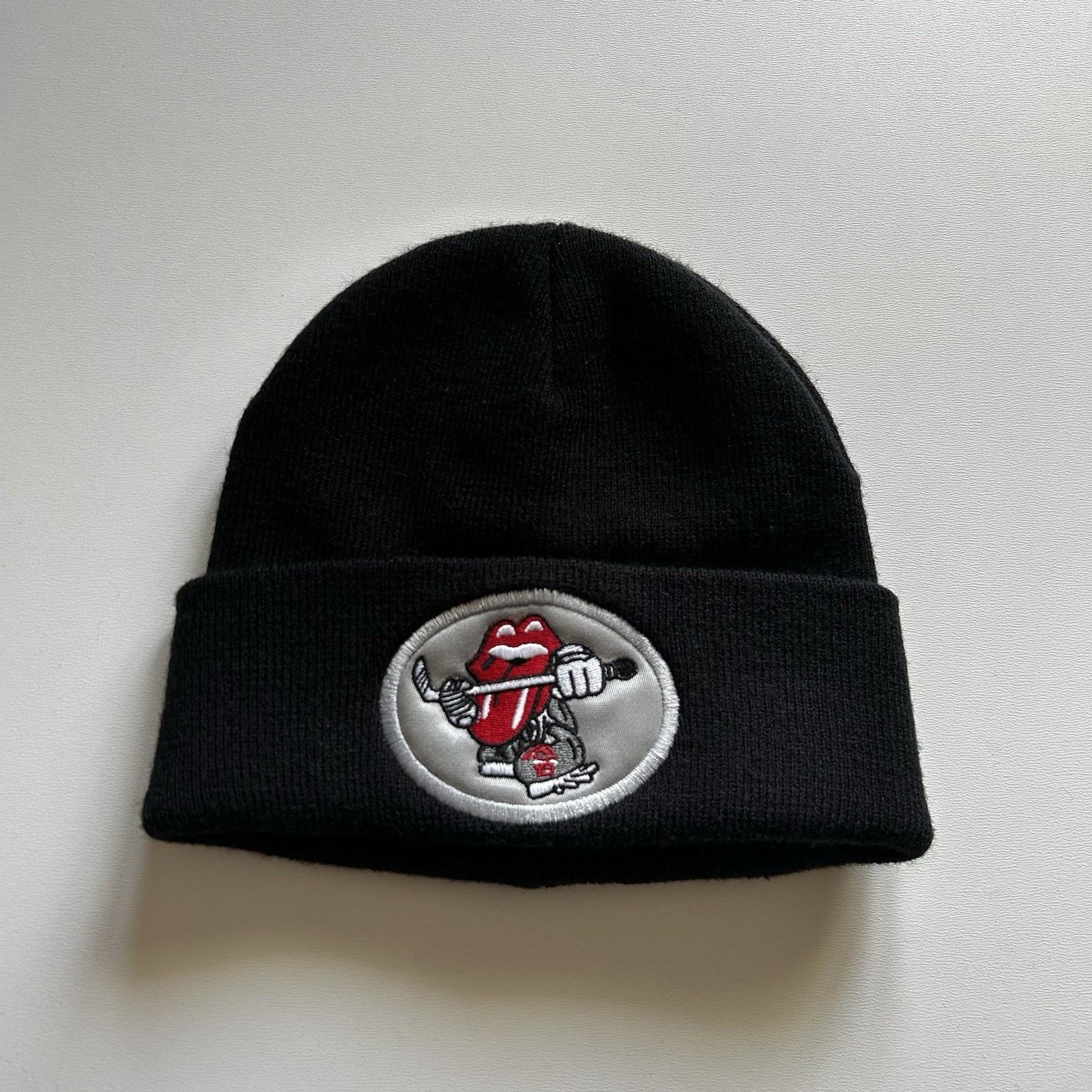 The Rolling Stones Vintage The Rolling Stones Beanie Hat Y2K Band Promo Hockey Size ONE SIZE - 1 Thumbnail