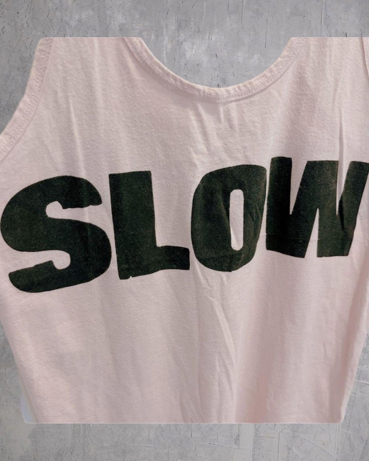 If Six Was Nine × Japanese Brand × Le Grande Bleu (L.G.B.) L.G.B “SLOW” tank top Size US S / EU 44-46 / 1 - 3 Thumbnail