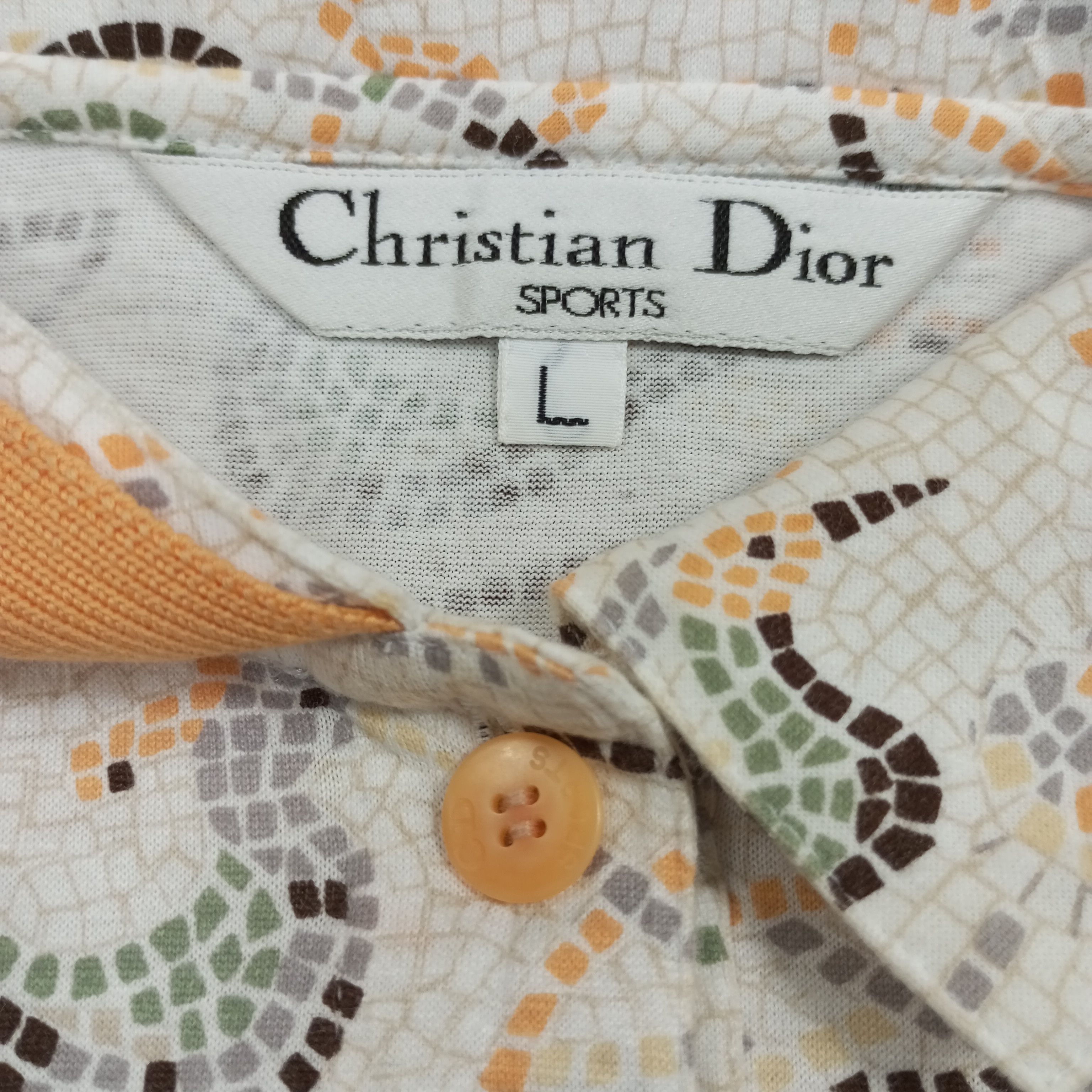 Christian Dior Monsieur × Vintage Christian Dior Sports Fashion Art Design Style Polos Size US M / EU 48-50 / 2 - 4 Thumbnail