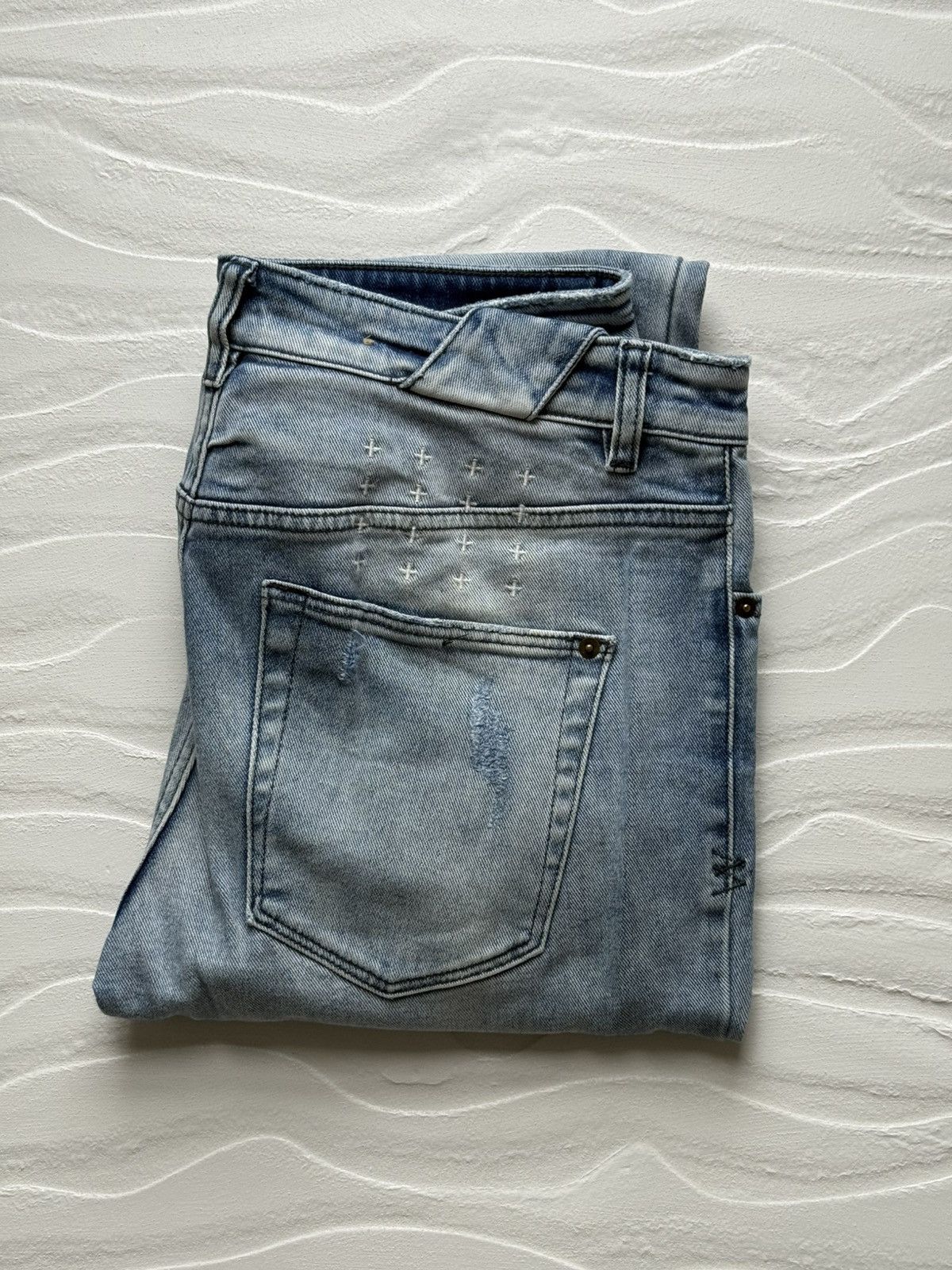 Ksubi Ksubi Chitch Jeans Distressed Size US 32 / EU 48 - 1 Thumbnail