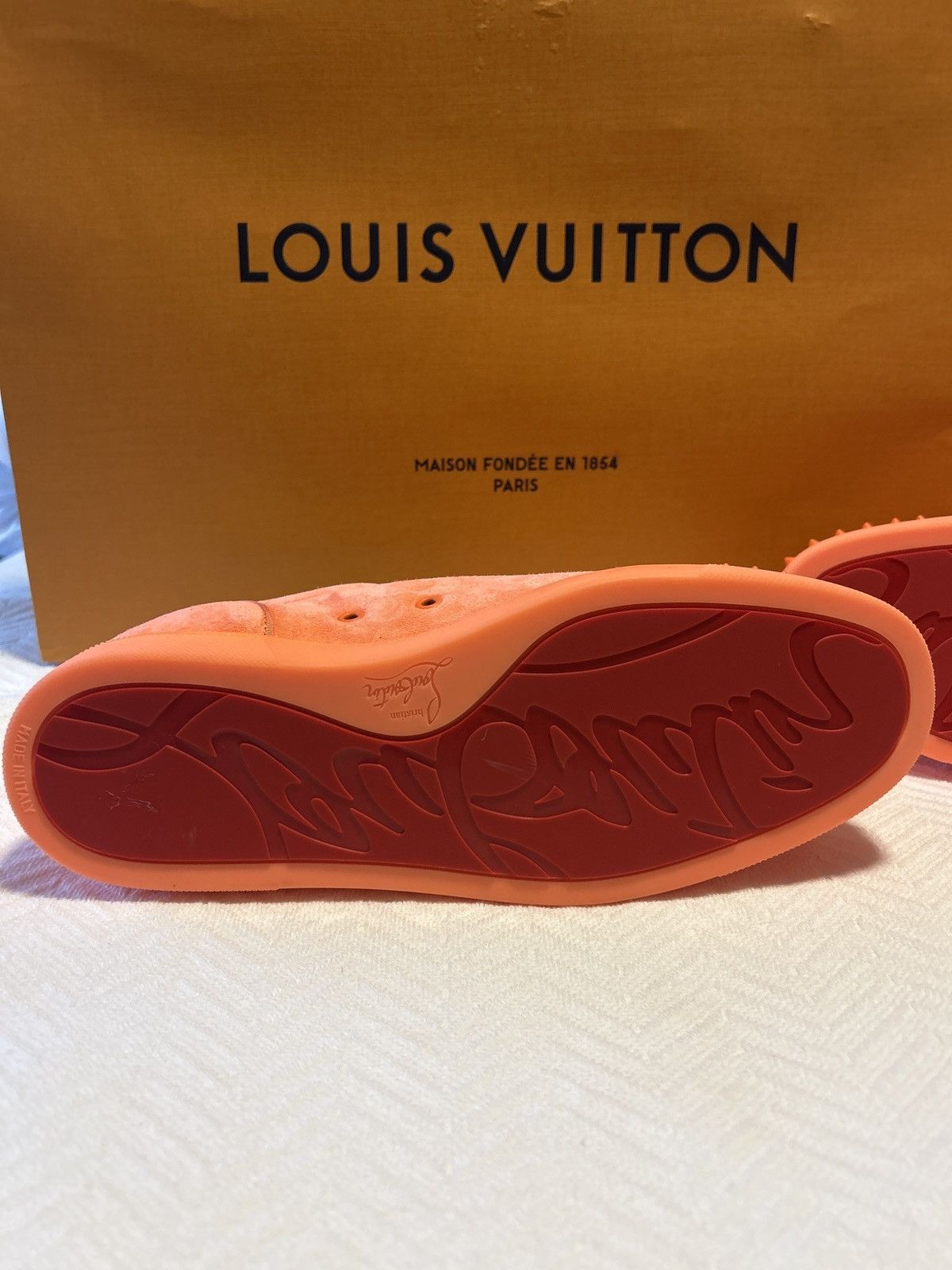 Christian Louboutin Christian Louboutin Suede Low Size US 9 / EU 42 - 4 Thumbnail