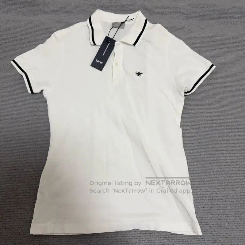Other Dior White Cotton Men's Polo T-Shirt . Size US M / EU 48-50 / 2 - 1 Thumbnail