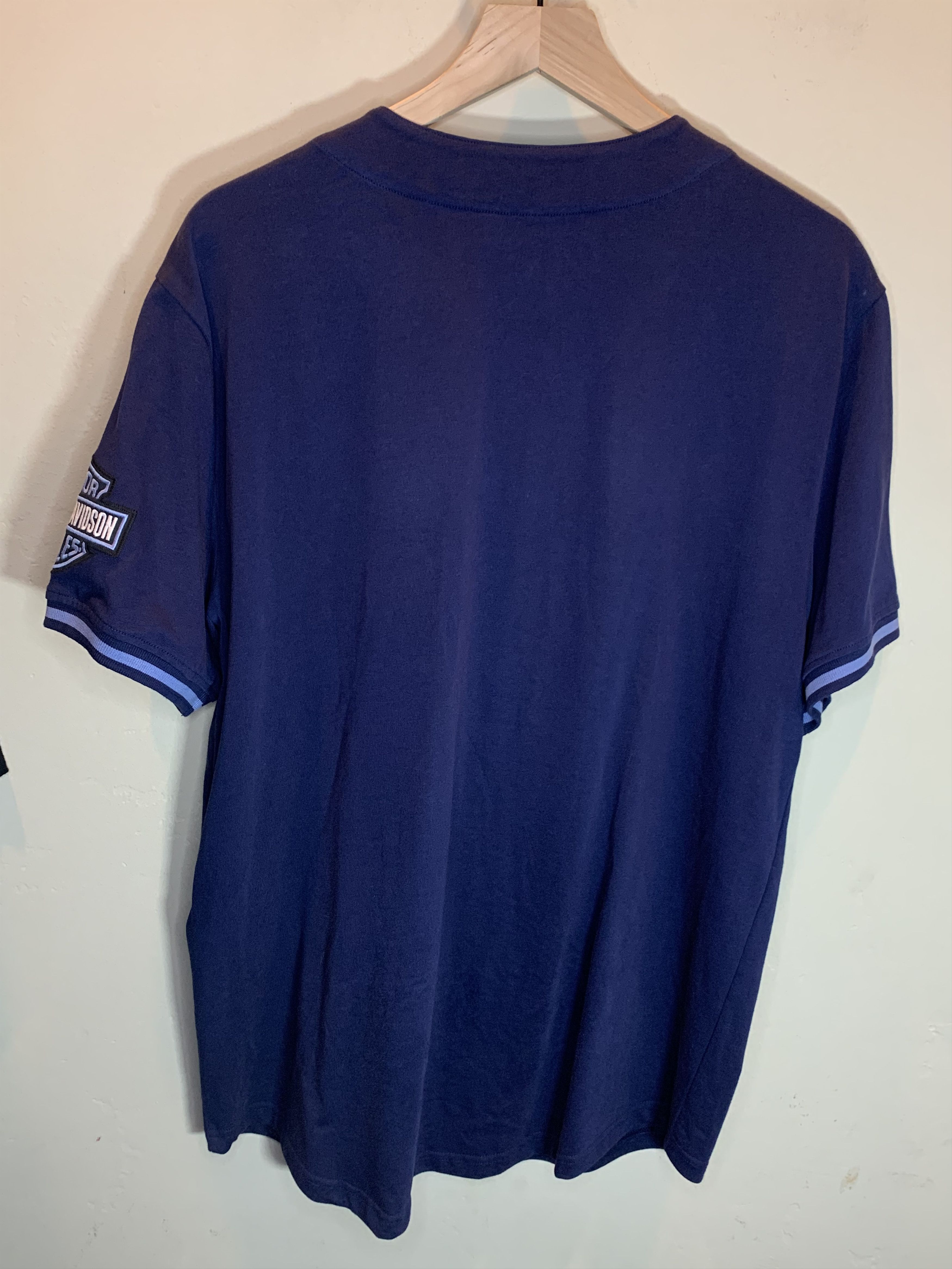 Harley Davidson *RARE* Harley Davidson Biker Embroidered Baseball Jersey - L Size US L / EU 52-54 / 3 - 4 Thumbnail