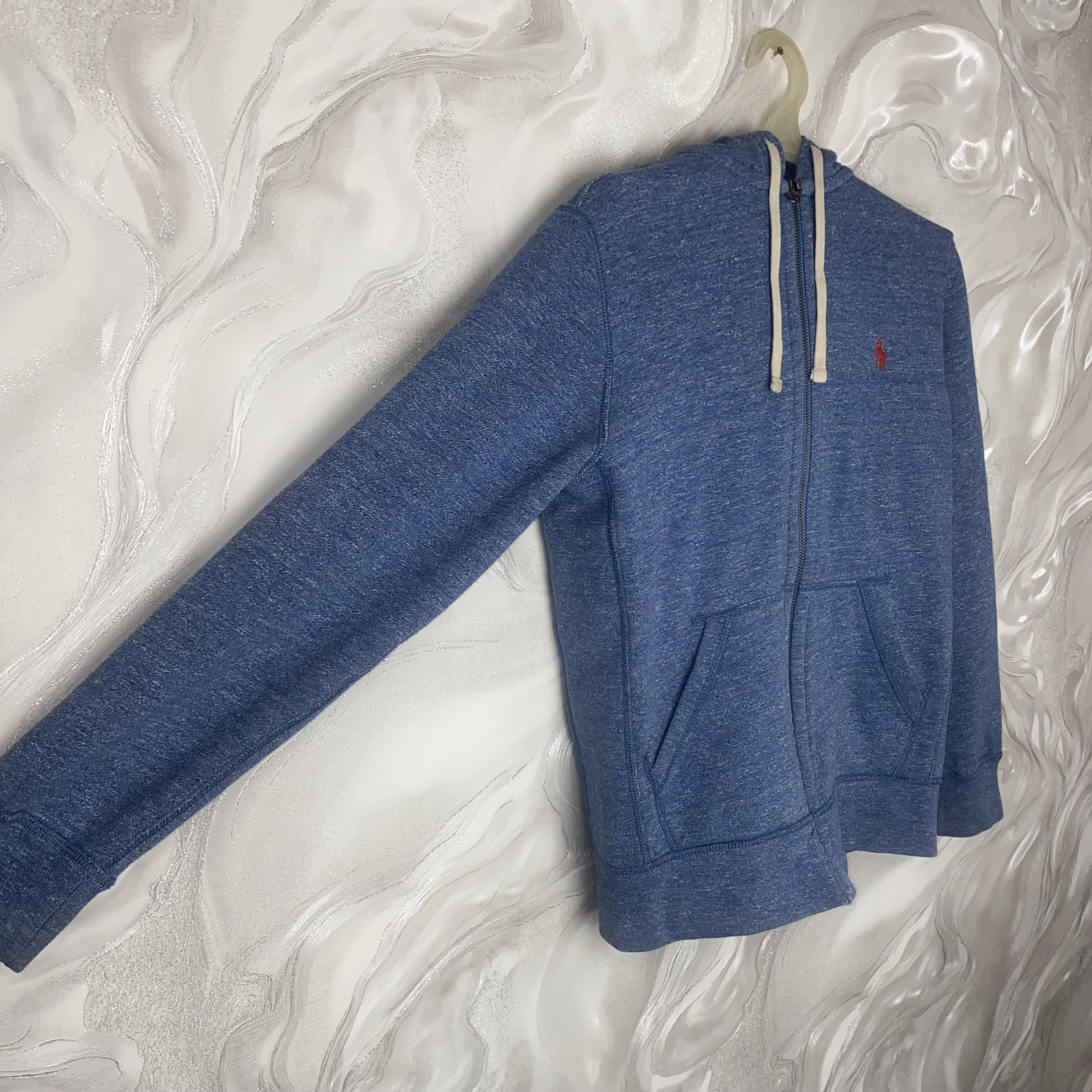 Polo Ralph Lauren Polo Ralph Lauren Blue Zip Up Hoodie Size S Size US S / EU 44-46 / 1 - 3 Thumbnail