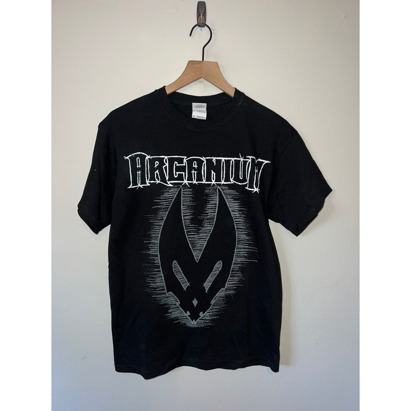 Gildan 2009 Arcanium US Tour Concert Black Shirt Tee 2000s M Medium Size US M / EU 48-50 / 2 - 1 Thumbnail