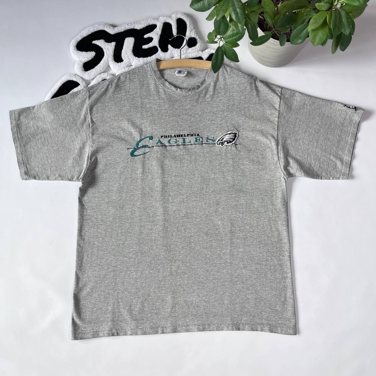 NFL Starter NFL Philadelphia Eagles T Shirt Made in USA Size US XL / EU 56 / 4 - 2 Thumbnail
