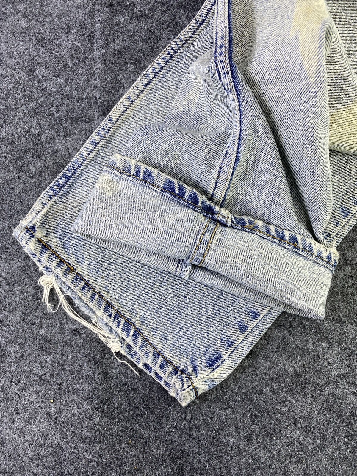 Jean × Levi's × Vintage VINTAGE LEVIS 505 BLUE WASH JEANS - J894 Size US 34 / EU 50 - 9 Thumbnail