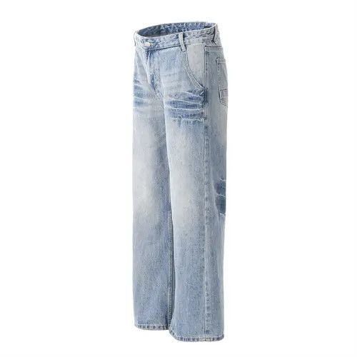 VIBE Punk casual retro American distressed washed loose jeans Size US 32 / EU 48 - 8 Thumbnail
