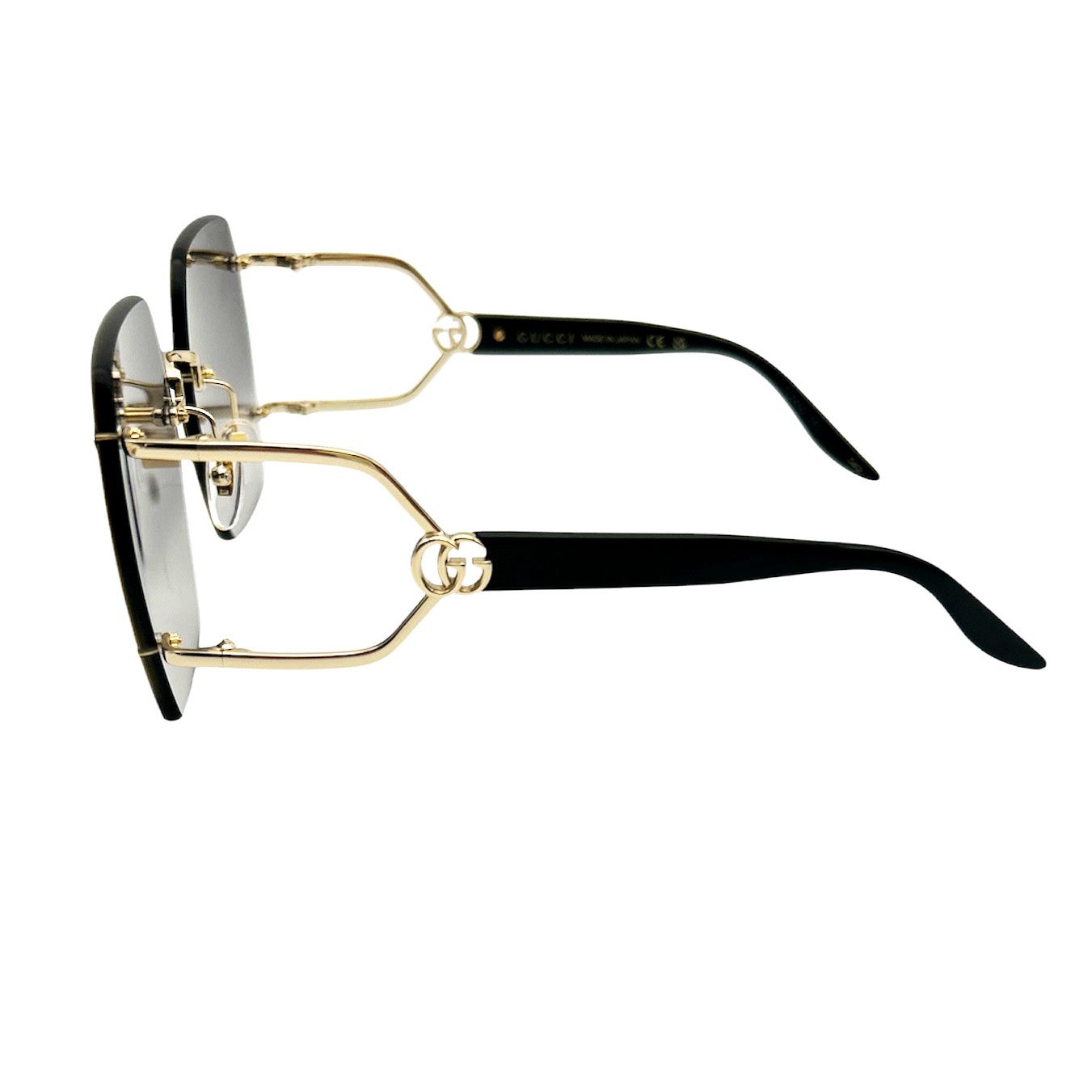Gucci Gucci Grey Gradient Butterfly Ladies Sunglasses Retail $620 Size ONE SIZE - 4 Thumbnail