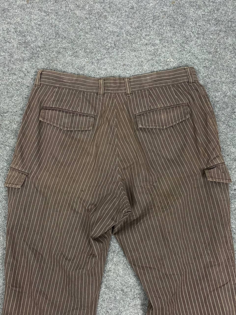 Japanese Brand japanese brand striped cargo pants nice design Size US 35 - 3 Thumbnail
