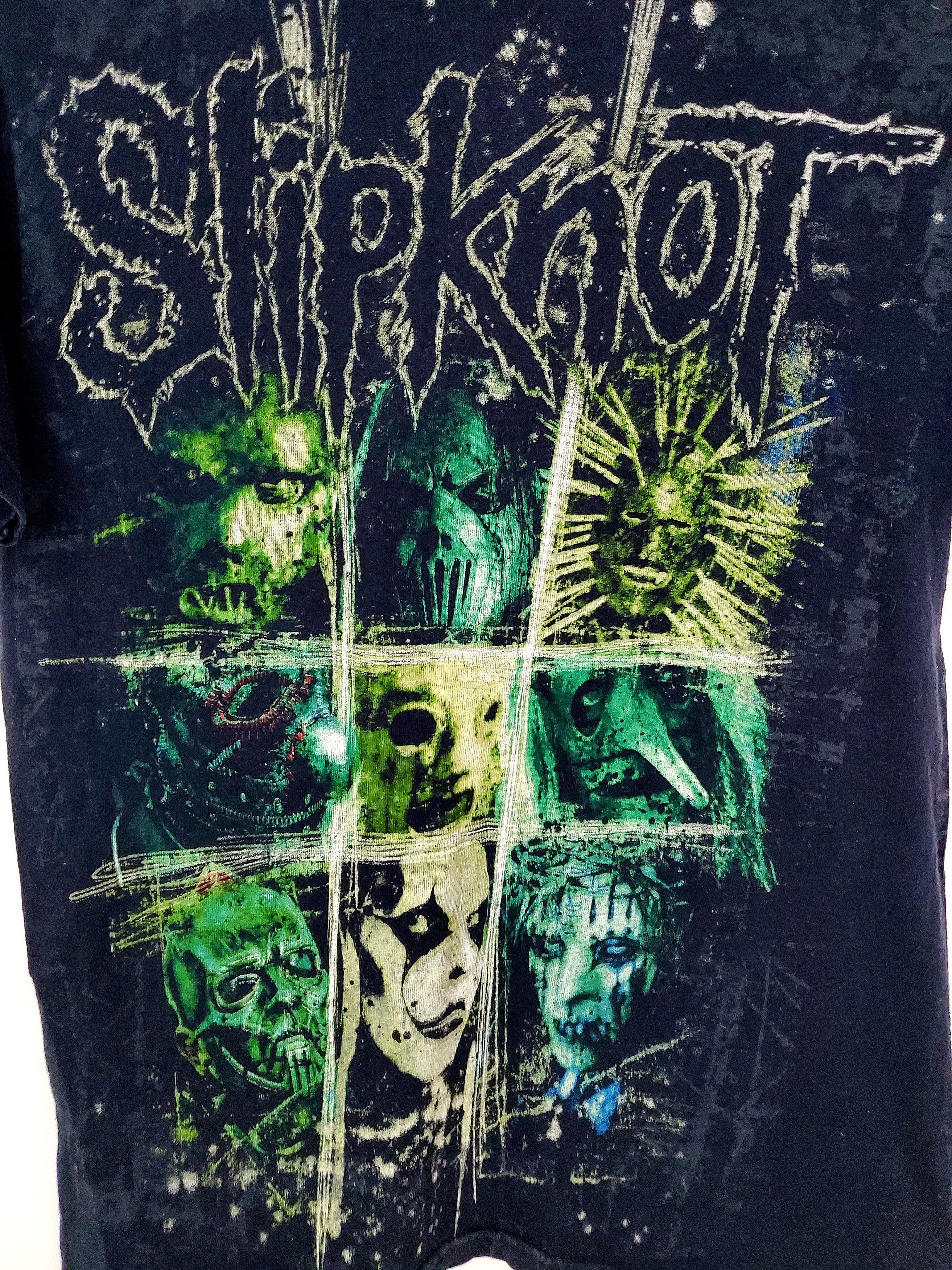 Band Tees × Slipknot × Vintage Vintage Slipknot Shirt Rock Band Heavy Metal size S Size US S / EU 44-46 / 1 - 2 Thumbnail