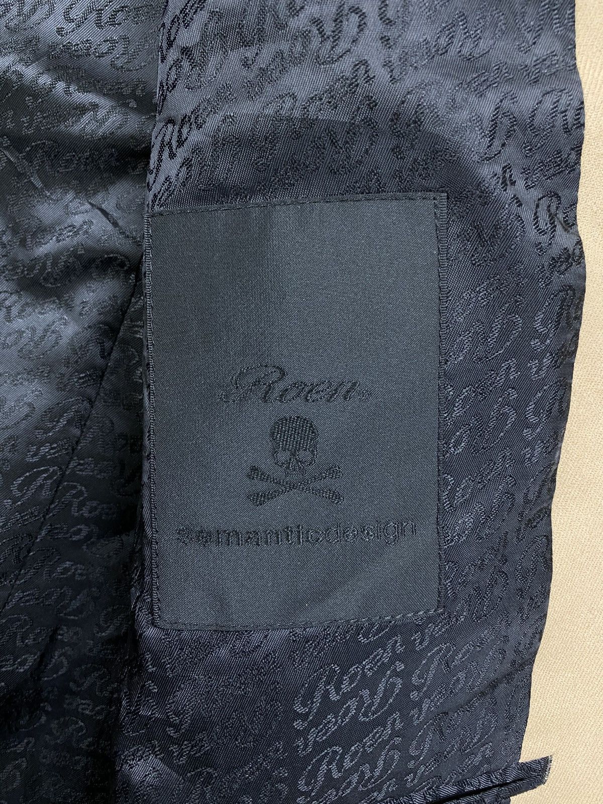 Japanese Brand × Roen × semanticdesign Vintage Roen X Semantic Design Brown Blazer Jacket Size US M / EU 48-50 / 2 - 9 Thumbnail