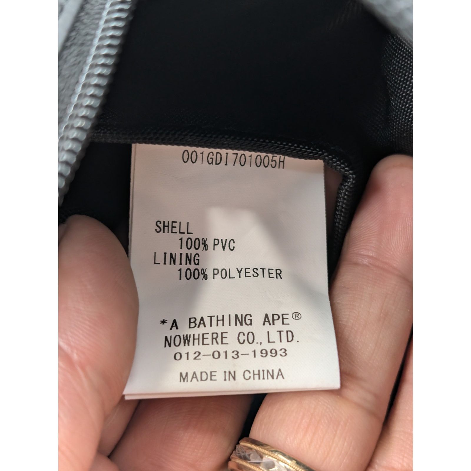 Bape o1rshd1 Q:2 / Size: OS / Shoulder Bag in Black Size ONE SIZE - 13 Thumbnail