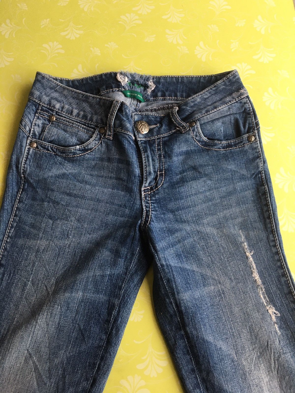 Wrangler Wrangler flare ultra low rise Size 30" / US 8 / IT 44 - 7 Thumbnail