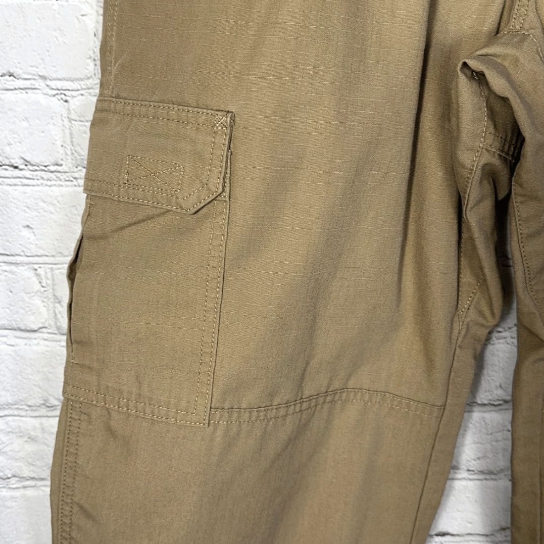 Vintage 5.11 Tactical Men's Taclite Pro Lightweight Performance Pants Cargo Style 74273 Tan 32 Inseam 32 Mens Size US 32 / EU 48 - 3 Thumbnail
