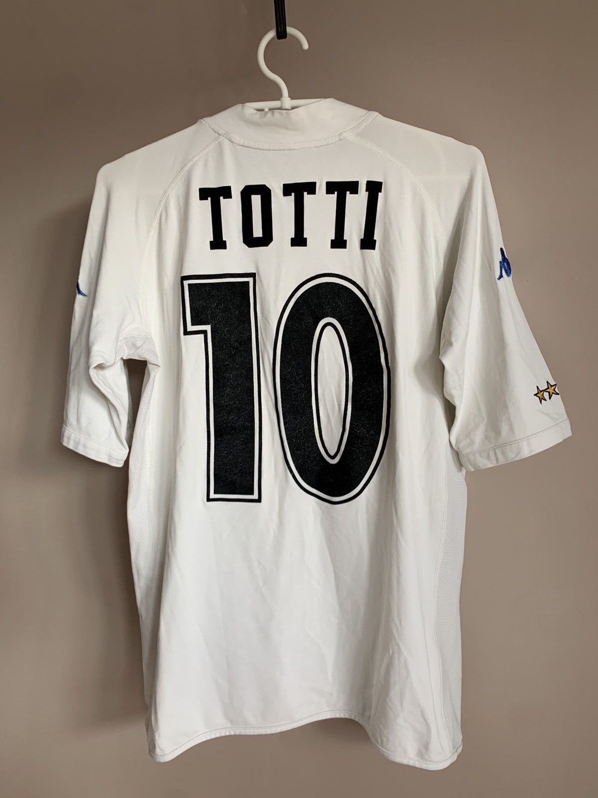 Kappa Rare Italy 2002 World Cup #10 Francesco Totti Kappa Jersey