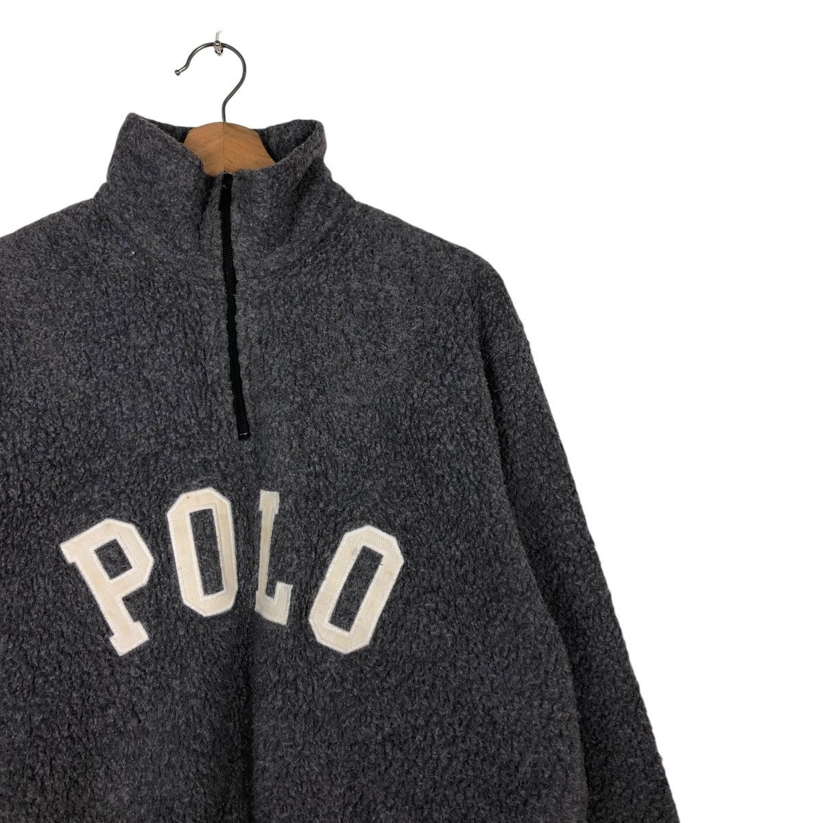 Polo Ralph Lauren VINTAGE FLEECE HALF ZIPPER POLO SPORT RALPH LAUREN SPELLOUT Size US M / EU 48-50 / 2 - 8 Thumbnail